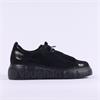 Paul Green Bungee Lace Platform Trainer - Black Shimmer